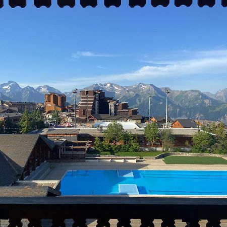 Superbe Studio Avec Vue Exceptionnelle Alpe d'Huez Екстер'єр фото